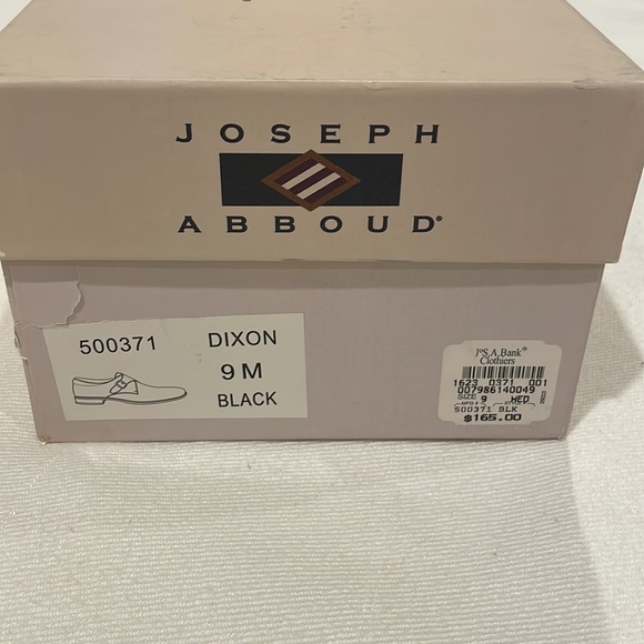 Joseph Abboud Men 9M Dixon Black Monk Strap Shoe - Picture 9 of 9